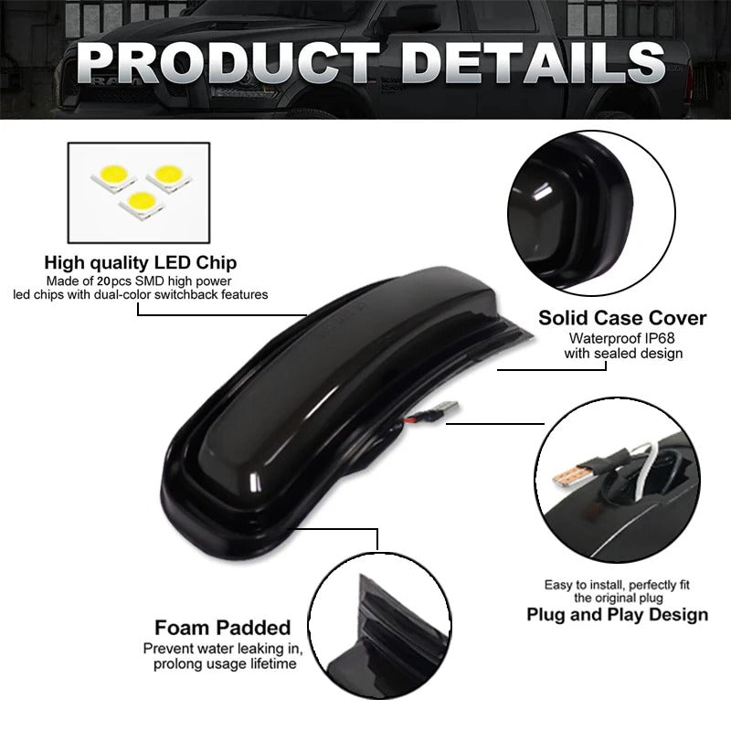 2 Frecce Dinamiche Led Specchietti Per Jeep Renegade No Errore 2015 2022