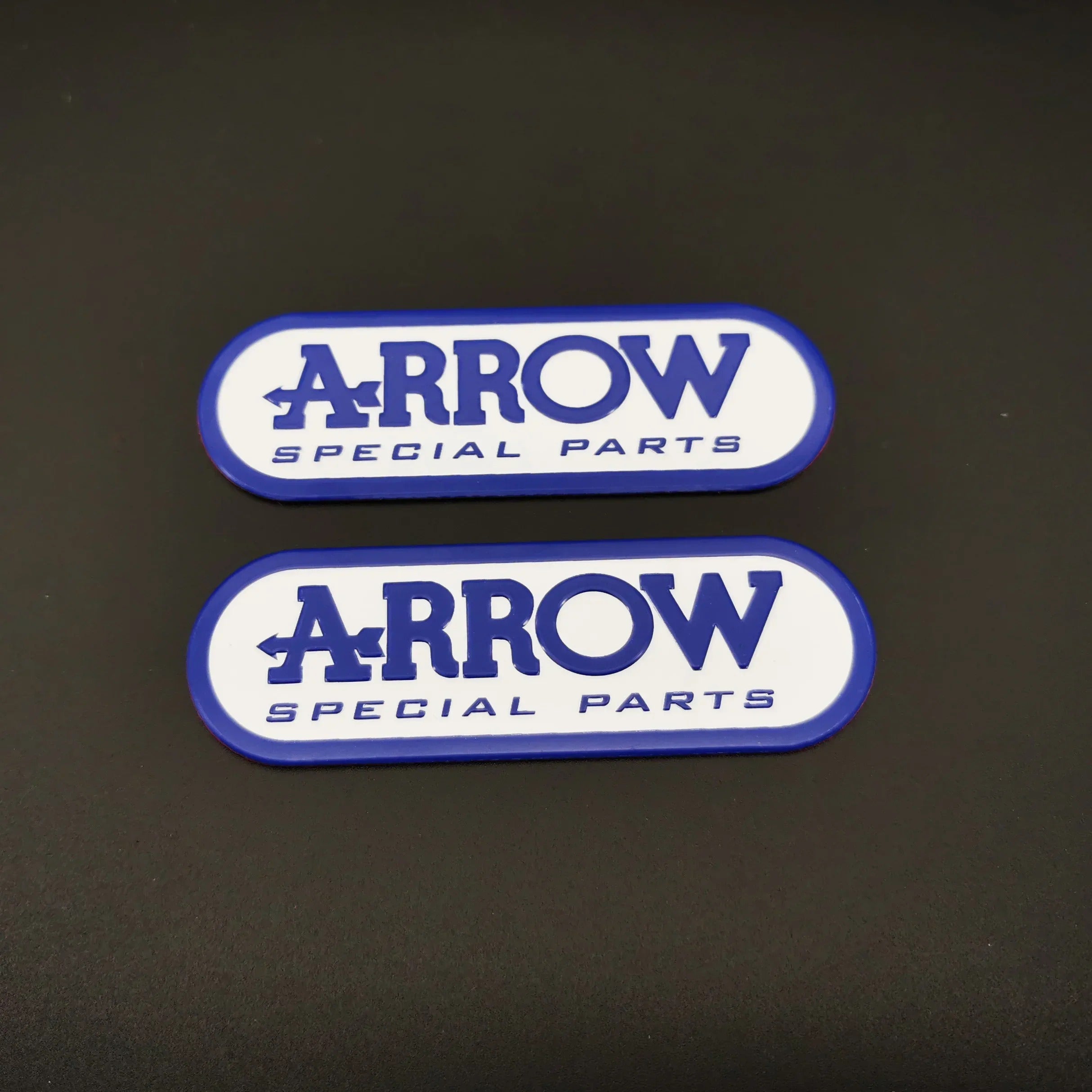 Arrow adesivo stickers alluminio 3D alte temperature scarico moto resistente al calore