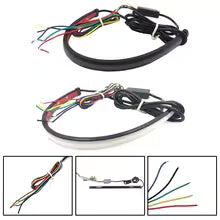 Faro stop frecce led sequenziali moto custom cafe racer SCRAMBLER