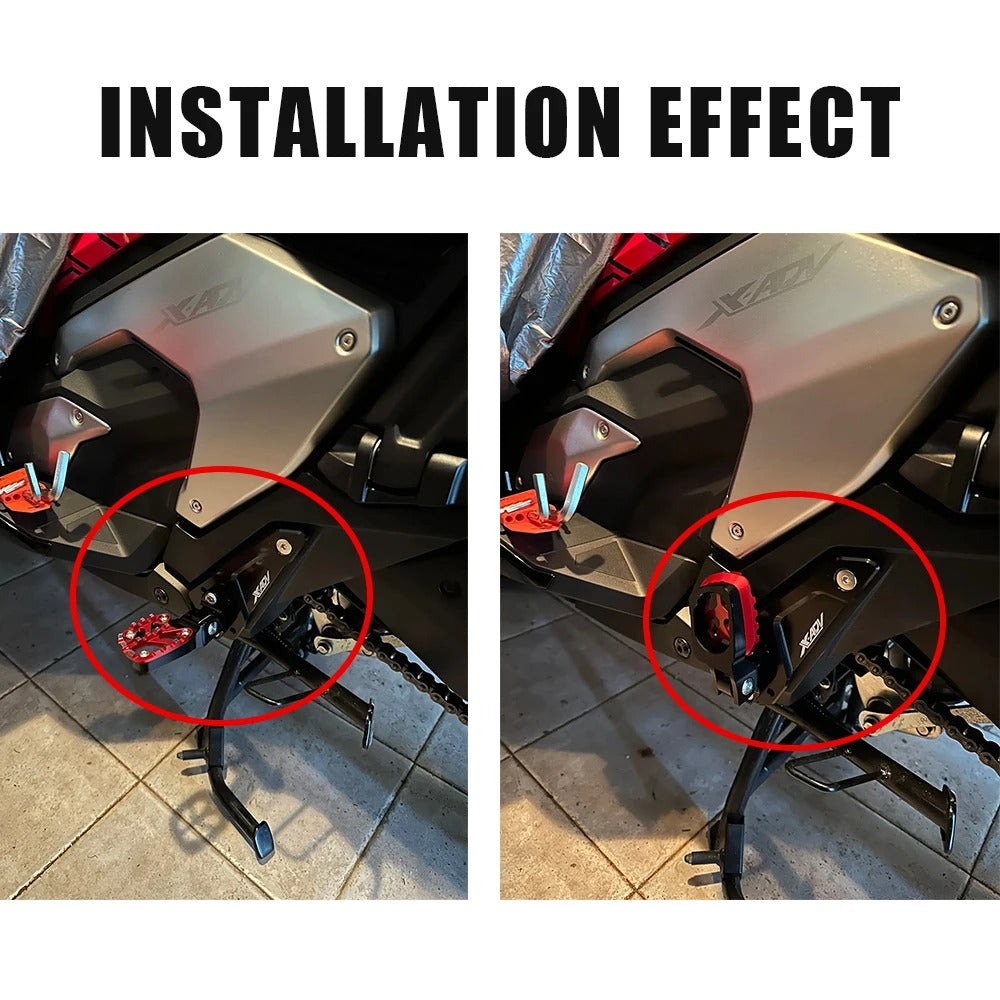 Pedane Poggiapiedi Regolabili Honda XADV 750 - 2021 2022 2023 2024 2025