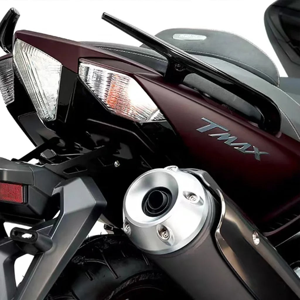 Coppia Adesivi Yamaha T Max Tmax In Resina Rilievo 500 530 560 Sx Dx 3d Epossidico