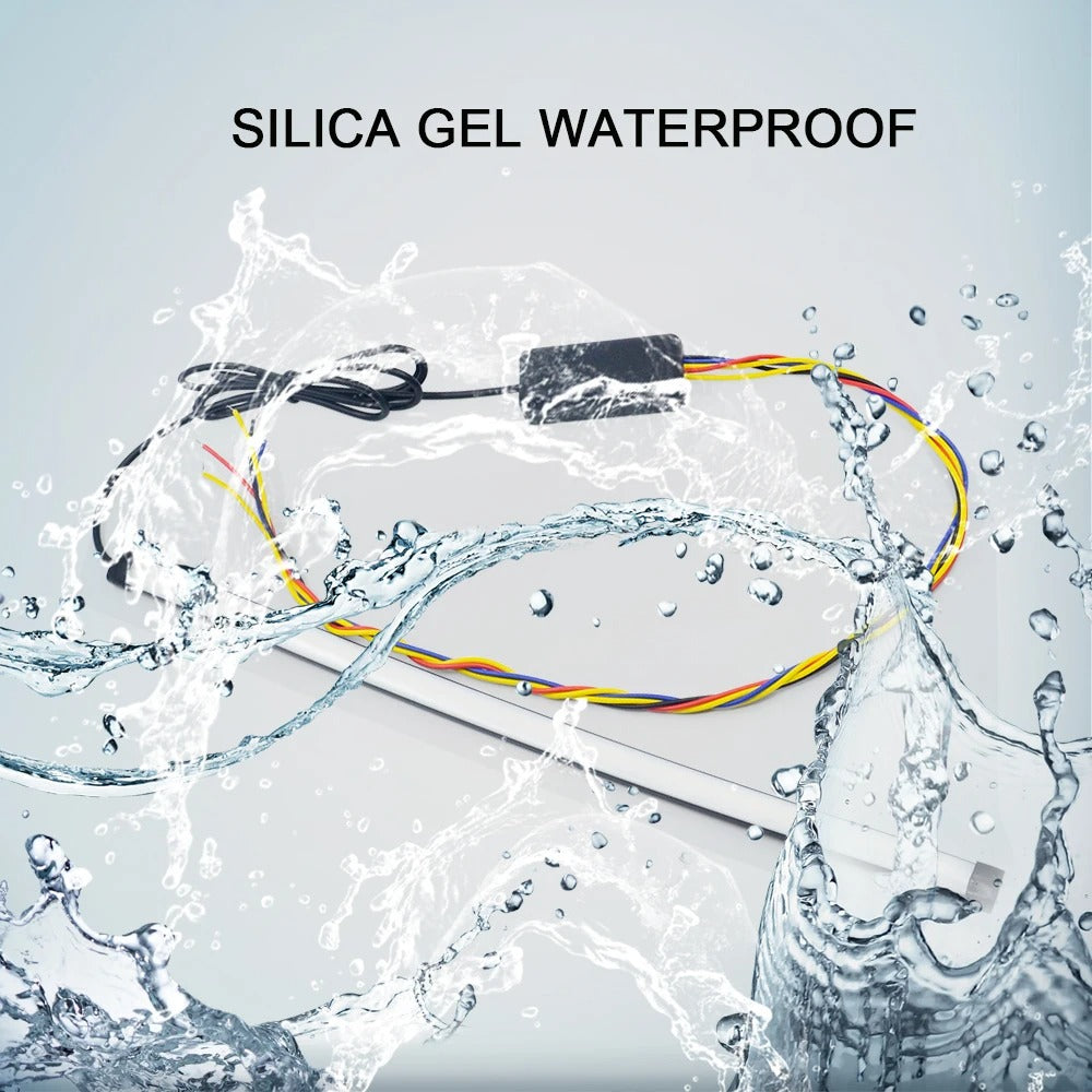 Faro stop frecce led sequenziali moto custom cafe racer SCRAMBLER