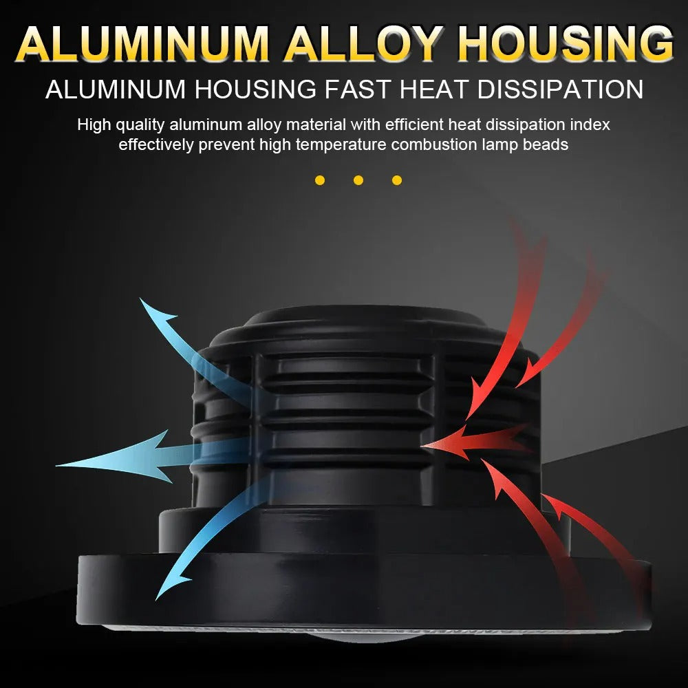 Coppia Faretti Fendinebbia Per Auto Angel Eyes Lampadina Auto Drl Diurne 30 W