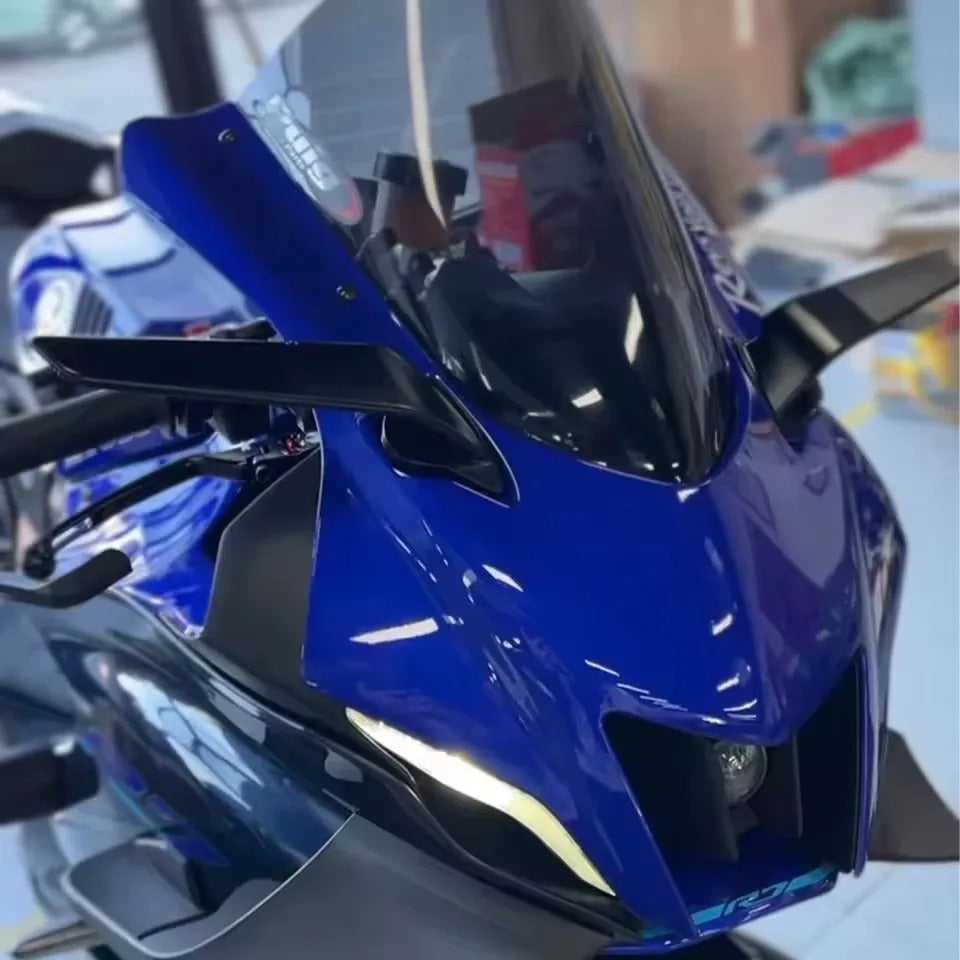 Specchietti Ala Lama Girevole Antivento Aerodinamici Yamaha R1 R6 R7 YZF