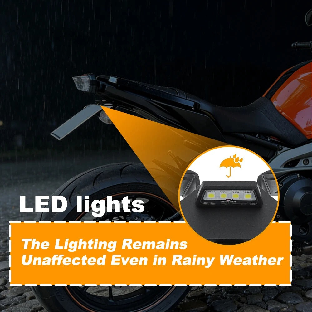 Porta Targa Portatarga Yamaha Mt09 Mt 09 2014 2015 2016 Inclinato elimina parafango