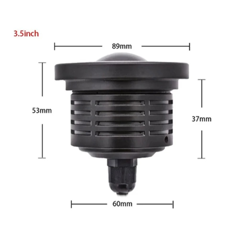 Coppia Faretti Fendinebbia Per Auto Angel Eyes Lampadina Auto Drl Diurne 30 W