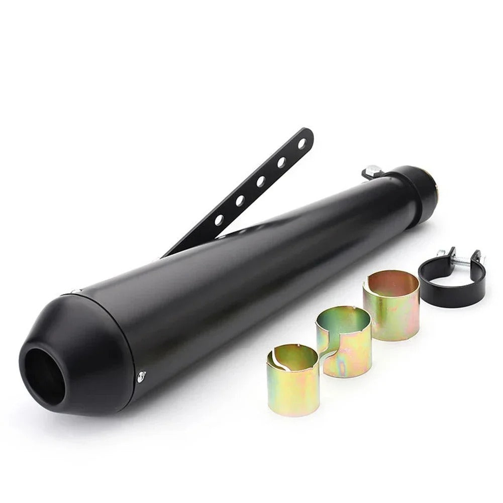 Marmitta MEGATON Universale Moto Cafe Racer Scrambler Terminale DI SCARICO