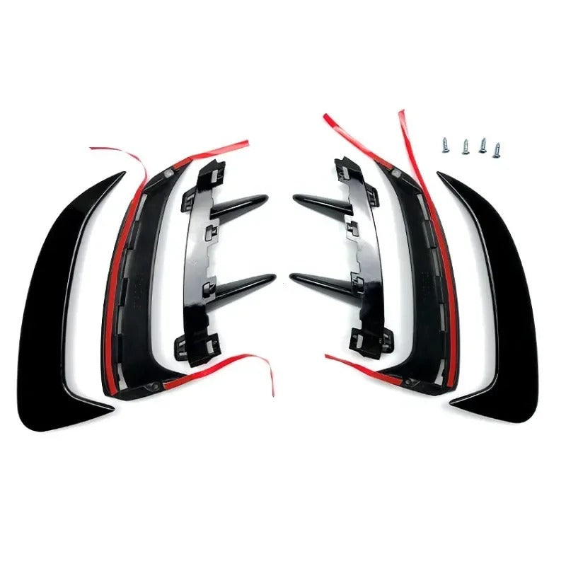 Spoiler Flaps Trim Prese Aria Paraurti Posteriore Mercedes Classe A W177