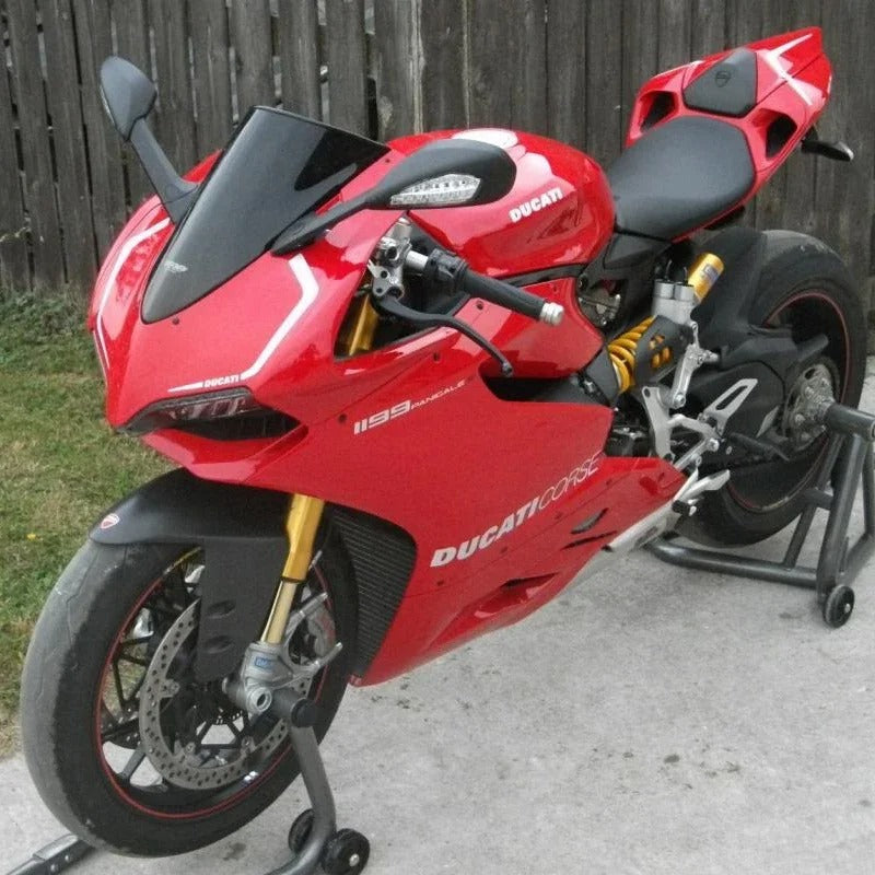 2 Adesivi cupolino moto Ducati Panigale V4 V4S V4R V2 2020 899 1199 ANTERIORI