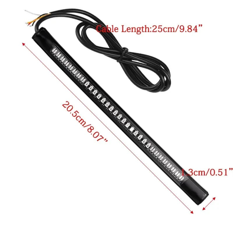 Stop Striscia Led Con Frecce Integrate Per Ducati Yamaha Harley Aprilia Moto