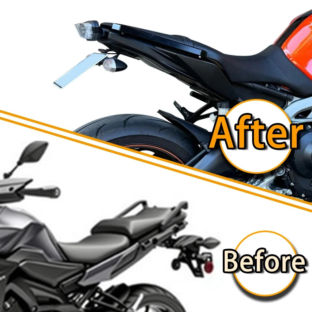 Porta Targa Portatarga Yamaha Mt09 Mt 09 2014 2015 2016 Inclinato elimina parafango