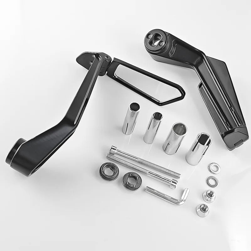 Specchietti A Scomparsa Manubrio Per Tutte Le Moto Contrappesi