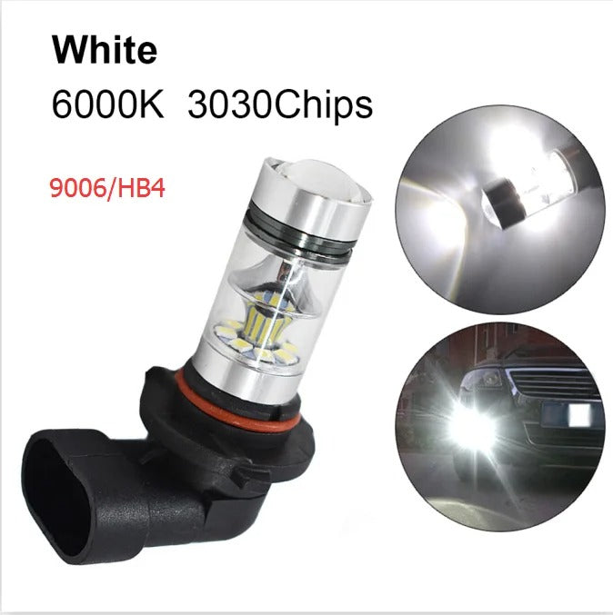 Coppia Lampade Fendinebbia H11 Led Cree Cob Canbus Fiat Panda 6000k No Error