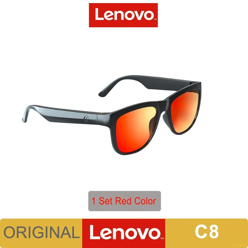 Occhiali da sole smart Lenovo Lecoo C8 Wireless bluetooth auricolari e microfono. Ideali per ascoltare musica e rispondere alle telefonate