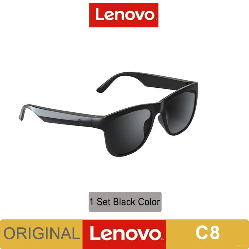 Occhiali da sole smart Lenovo Lecoo C8 Wireless bluetooth auricolari e microfono. Ideali per ascoltare musica e rispondere alle telefonate