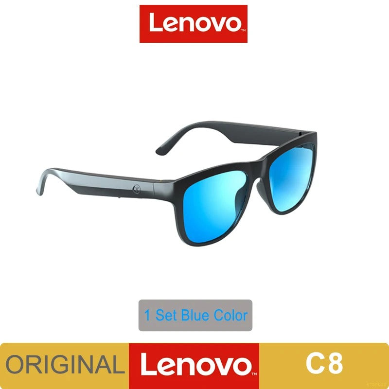 Occhiali da sole smart Lenovo Lecoo C8 Wireless bluetooth auricolari e microfono. Ideali per ascoltare musica e rispondere alle telefonate