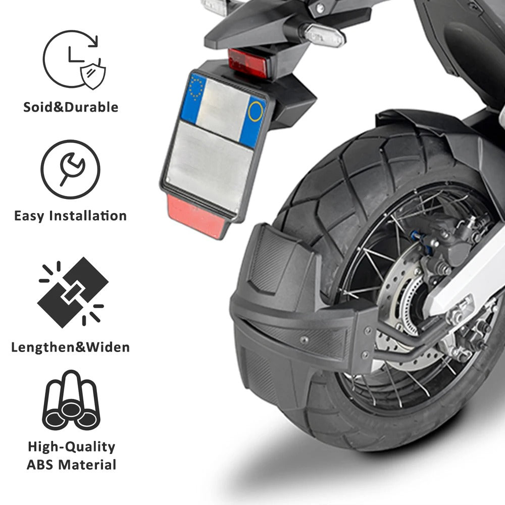 Parafango posteriore HONDA X-ADV 750 X ADV NERO OPACO