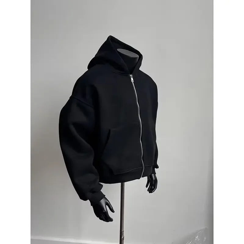 Felpa con cappuccio da uomo con Zaino integrato Design Primavera Nuovo stile Casual Loose Fit