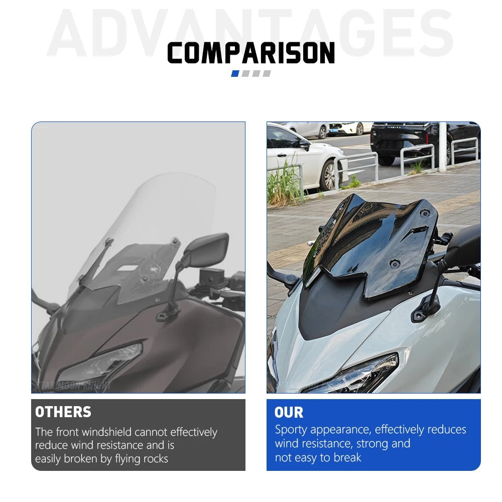 Cupolino Parabrezza Basso Sportivo per Yamaha T-MAX 560 TECH MAX TMAX560 Visiera schermo