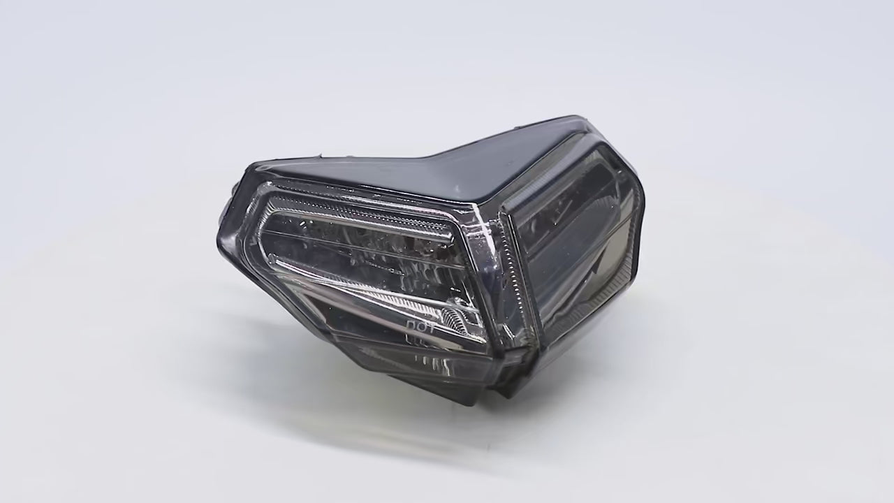 Faro Posteriore Stop Con Frecce Integrate Led Ducati 848 1098 1198 Fumè