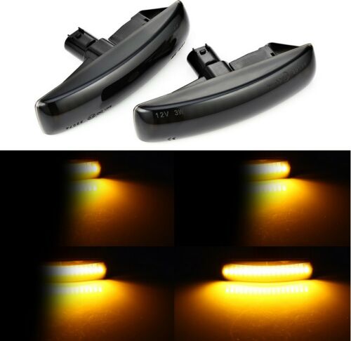 Freccia Lampadina di posizione laterale dinamica ambra lampeggiante per Land Rover Range Rover Sport Discovery 3 4 Freeland 2