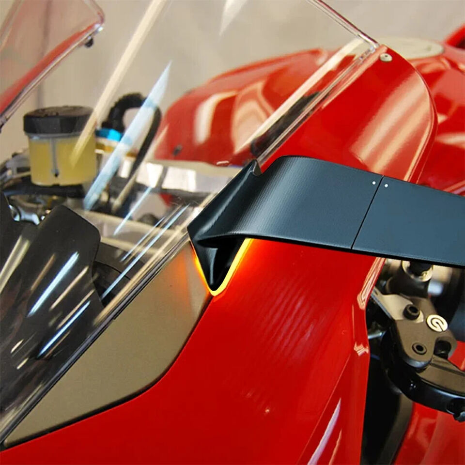 Specchietti Ala A Lama Frecce Led Integrate Per Le Ducati Panigale V2 V4